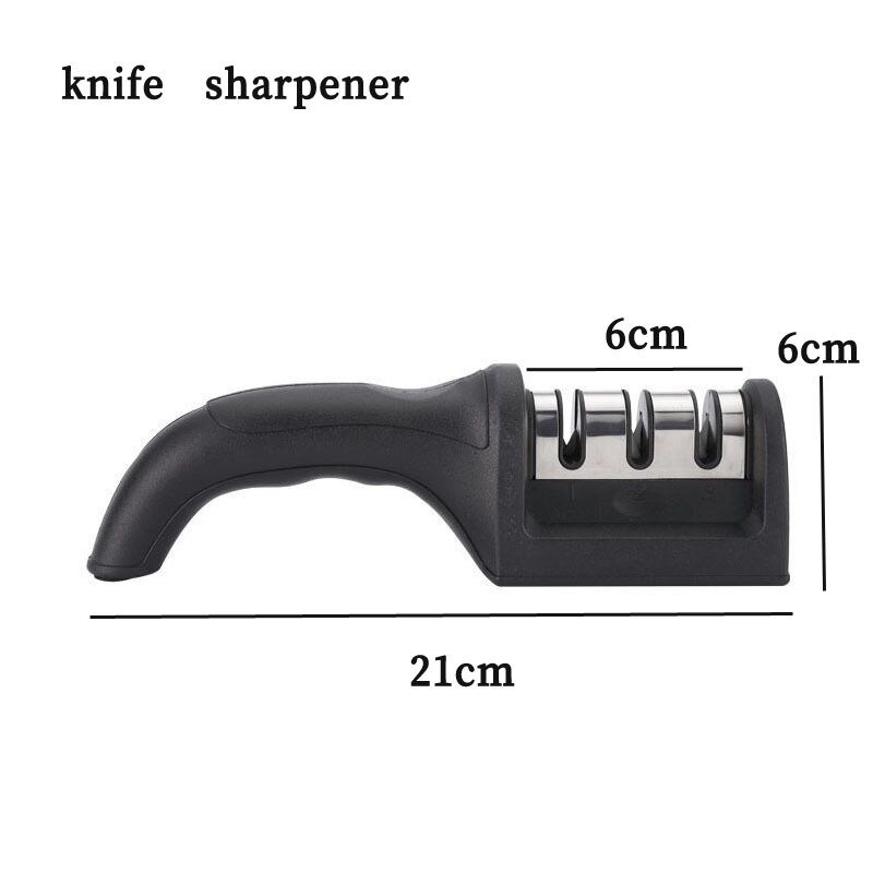 Küche Messer Set Cleaver Messer Utility Kochmesser Fleisch Cleaver Gemüse Schneiden Messer High Carbon Stahl Boning Messer: Sharpener