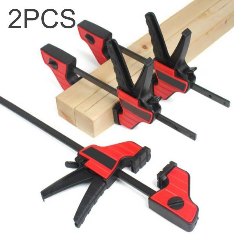 4 Inch F Clamps Woodworking Quick Release Plastic Grip Bar Heavy duty Workshop For Carpentry