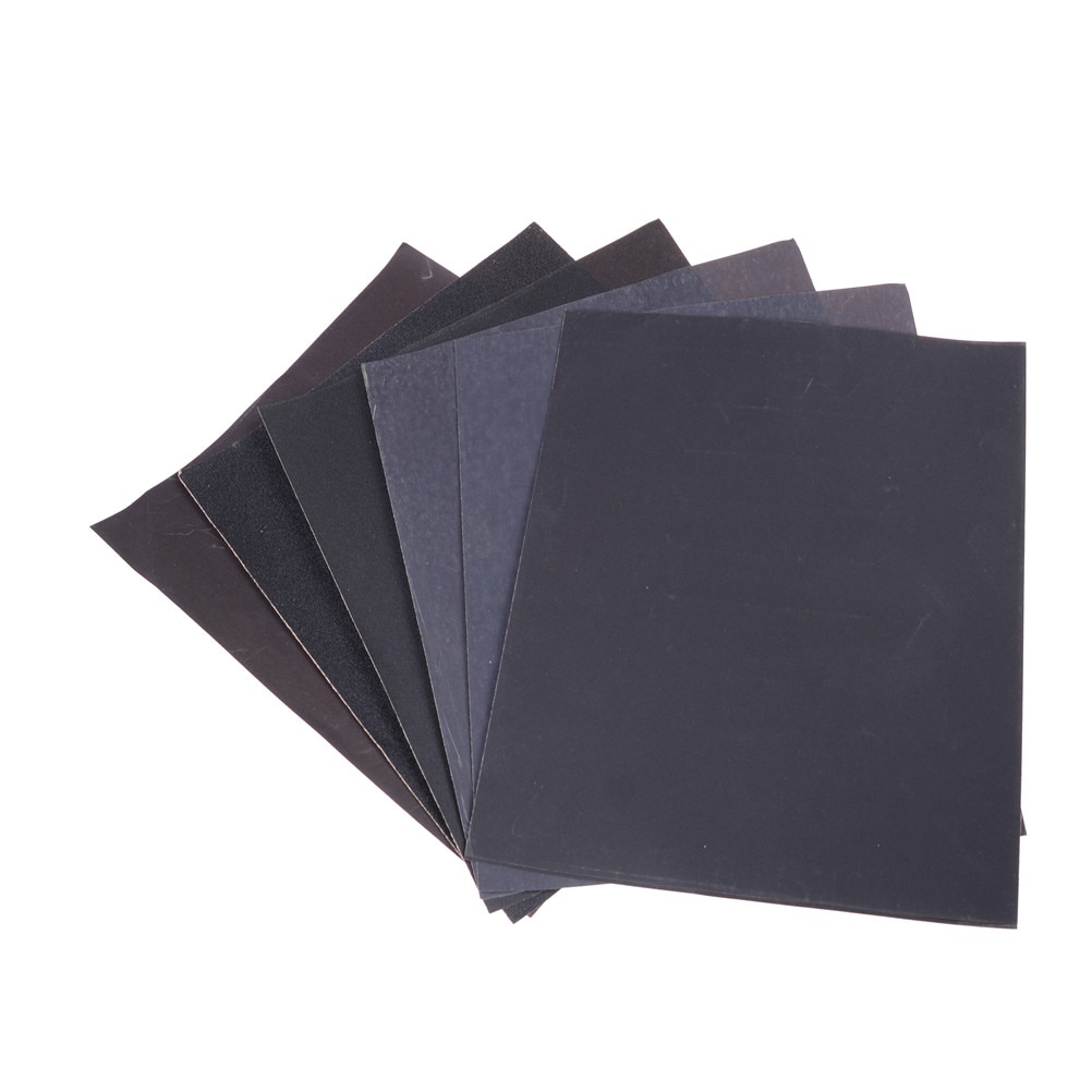 180#400#800#1000#1200#1500#2000# Dry Waterproof Sanding Paper Wet Polishing Sandpaper Grit Granularity Metal Wood Abrasive Tools