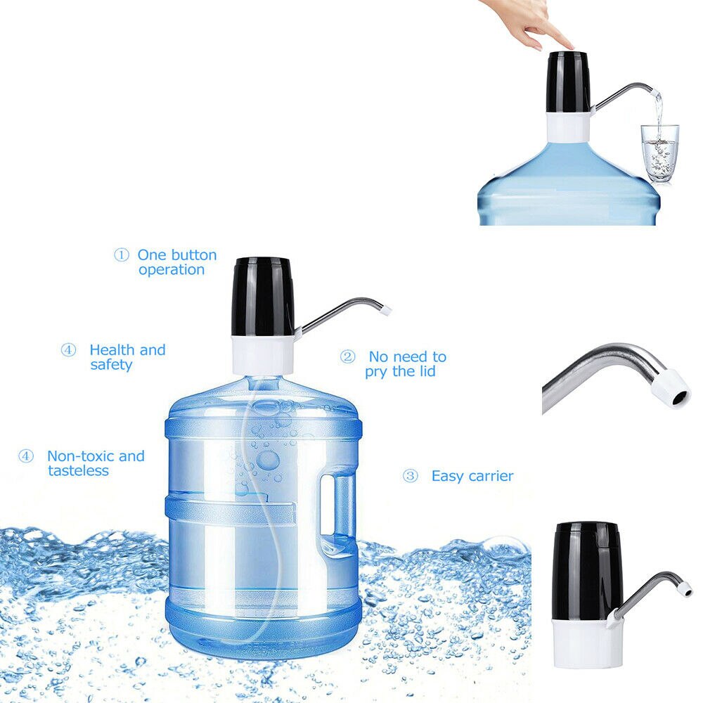 USB Rechargeable Electric Water Pump Water Dispenser Drinking Water Bottle Dispenser Pumps Electric Water Pump