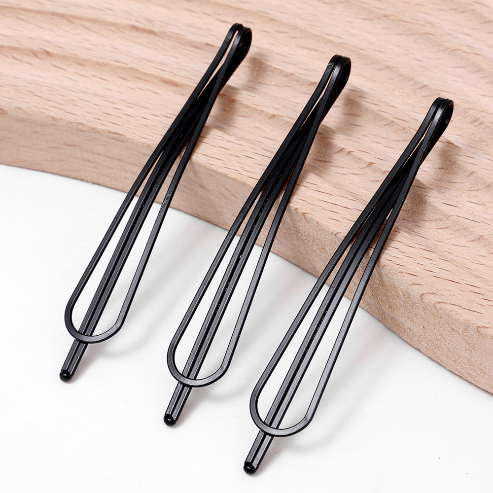 1/20 pçs feminino bb presilhas bobby pin metal preto grampos de cabelo snap bandana grampos de cabelo menina fix acessórios de estilo de cabelo: XS / CINZA