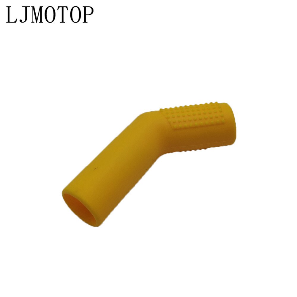 Motorsykkel shift lever sock gear støvler sko dekker moto beskyttelsesveske til yamaha mxt 850 niken gt xtz 700 tenere: Gul