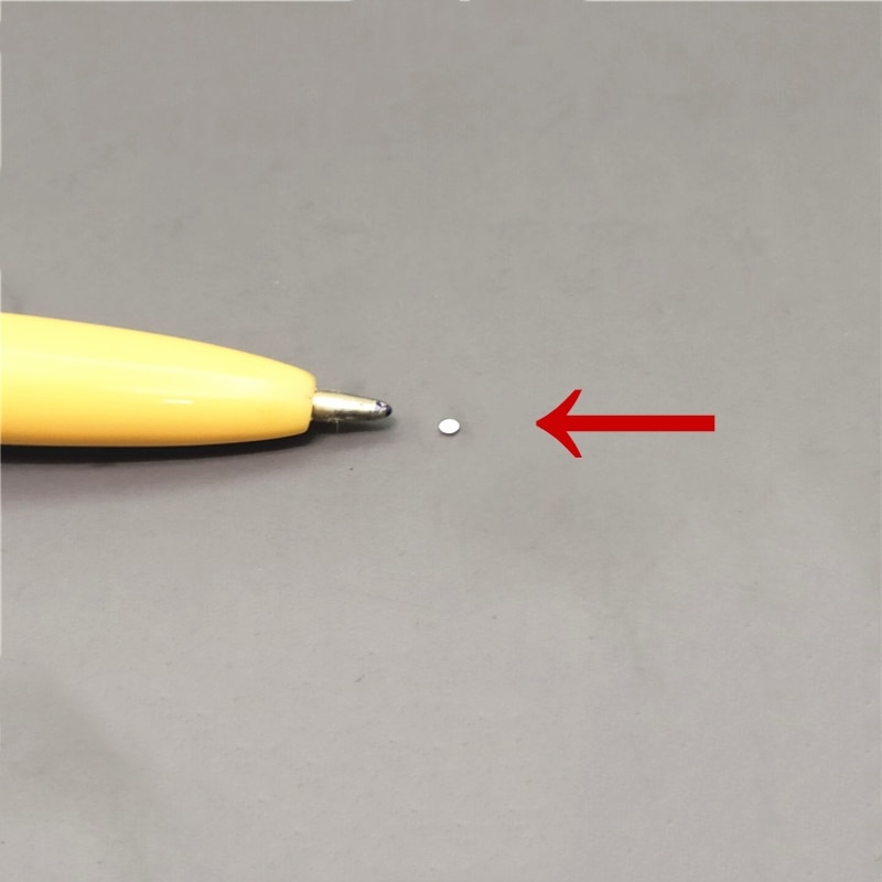 100/200/500PCS magnet encoder 0.5mm strong magnetic standard 1x0.5 mm