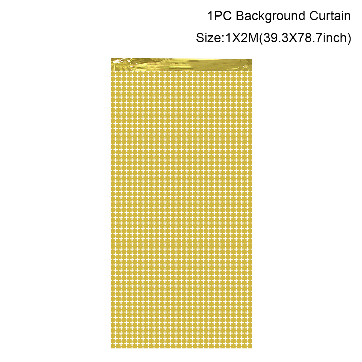 Black Gold Birthday Party Decorations Backdrop Curtains Glitter Tinsel Fringe Foil Curtain Background Wedding Adult Anniversary