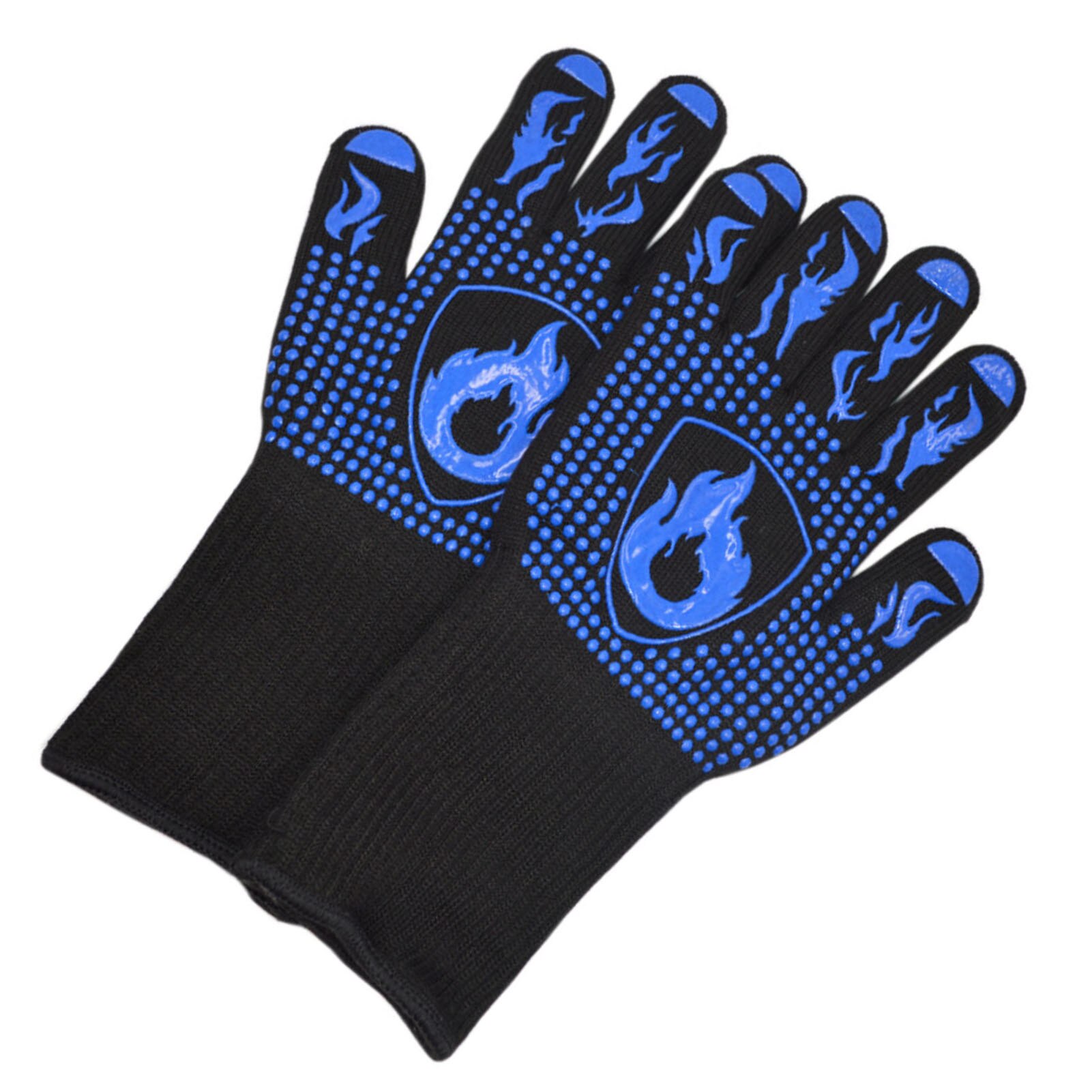 500/800 Degree Celsius Anti Scald Non Slip Practical Convenient Durable Stylish Heat Resistant Silicone Gloves Mitten