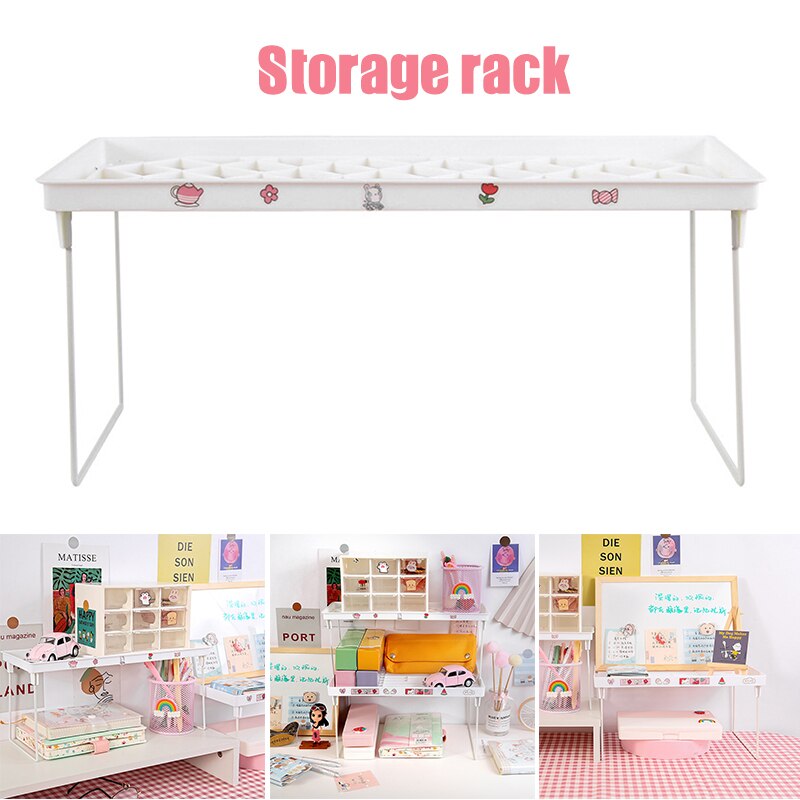 Multipurpose Mini Foldable Houseware Standing Storage Rack For Home Kitchen Storage Rack H-best