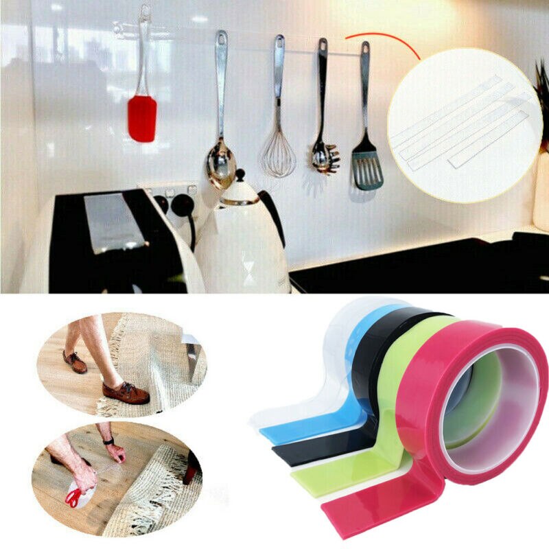 Double Sided Tape Acrylic Adhesive Removable Clear Heavy Duty Mounting Tape Wall Mount Photo Frame Mounting