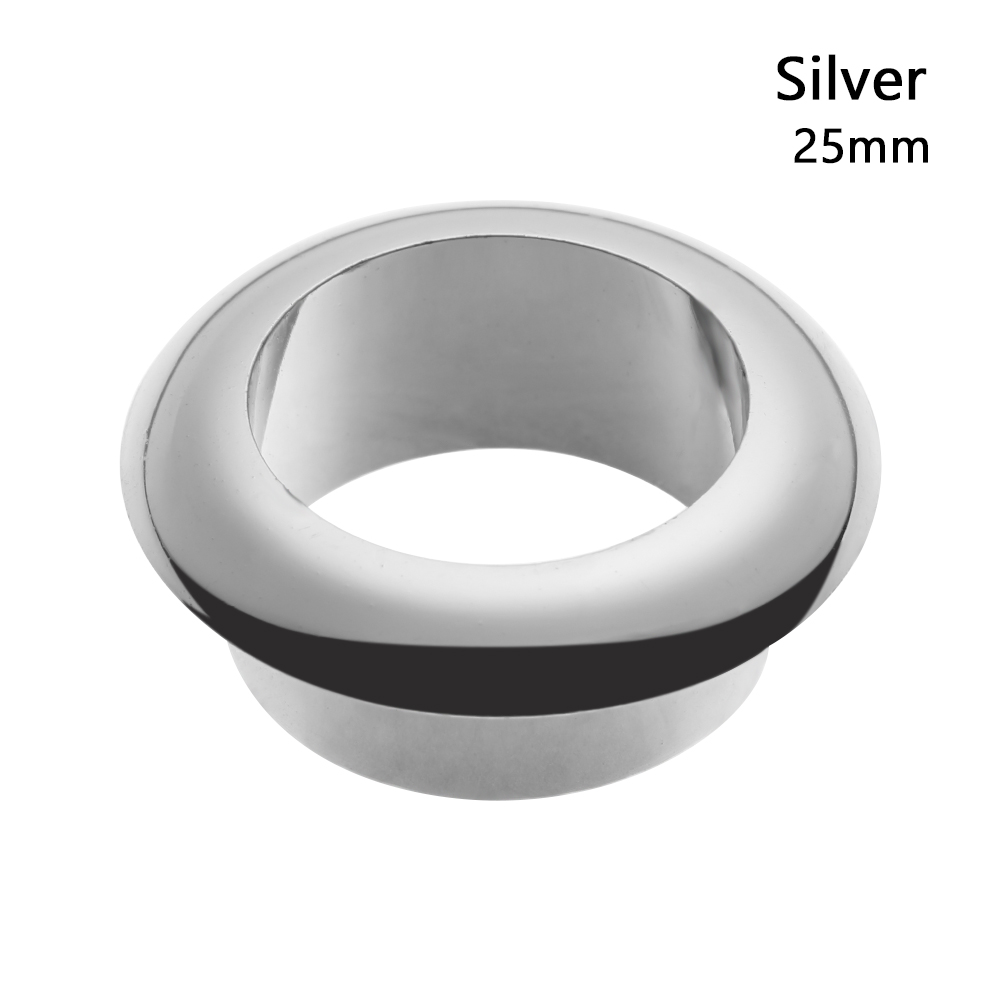 25-80MM Office Desk Cable Grommets Wire Hole Cover Desk Table Cable Fastener Computer Desk Outlet Port Wire Rack Organizer: Black & White