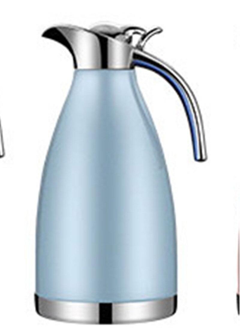 304 Stainless Steel keep warm cold kettle Thermos Pot double layer vacuum 2.0L coffee tea water container Insulated Flask: 4