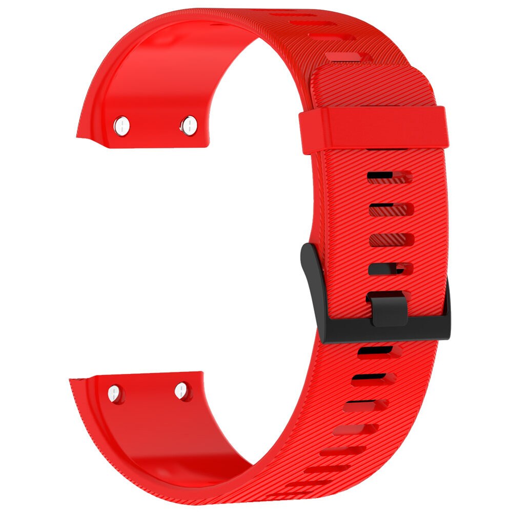 Silikon einfarbig Armband Für Garmin Forerunner 30/35 Strap ersatz Uhr band Armband für Garmin Forerunner serie: 08 Red