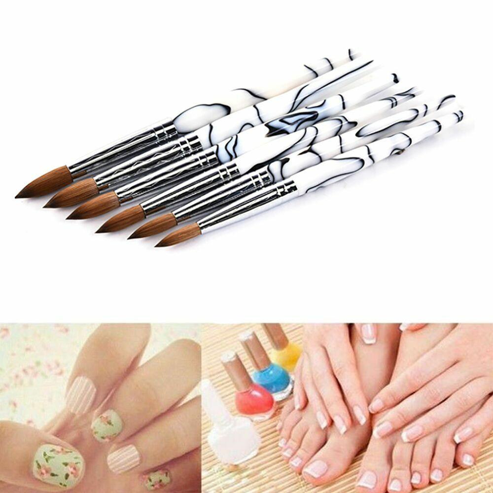 Acryl handvat nagelkunst penseel gereedschap kolinsky marterhaar nagelverzorging