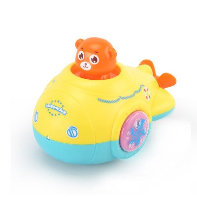 Pulverizador de baño con forma de dibujo de pingüino, ducha de bebé, de flotabilidad, bonito caño de nube: F