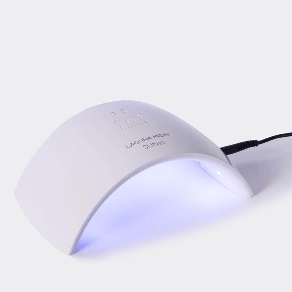 24W/48W UV lámpara LED para manicura secador de uñas de Gel de uñas esmalte lámpara secador de uñas máquina de curado de uñas de Gel polaco guantes con protección UV: SUN9C 24W EU plug