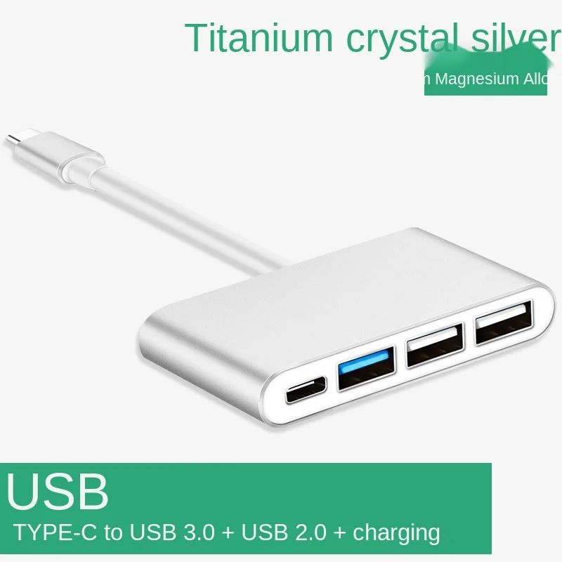 UBS 3.1 Type-C To USB 3.0 USB 2.0 USB-C HUB Adapter High Speed OTG Cable Converter for MacBook Chromebook Pixel 2: Red