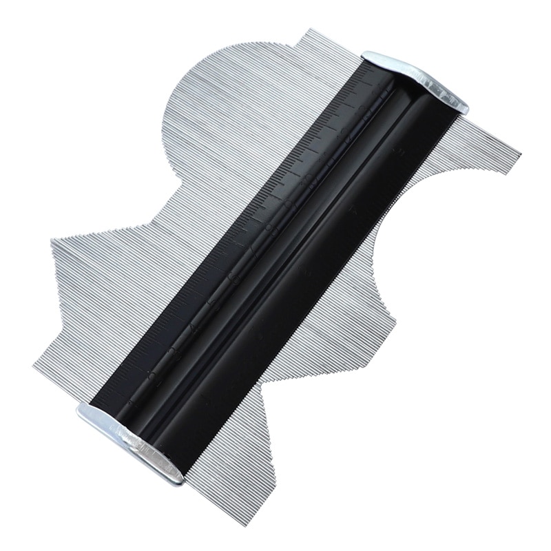 Profile Gauge 150mm/6 inch Metal Contour Gauge Duplicator Marking Gauge For Deep Decorating Template Copying General Tools