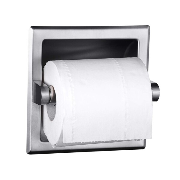 Reserve Toiletrolhouder Frame Beugel Goud Geborsteld