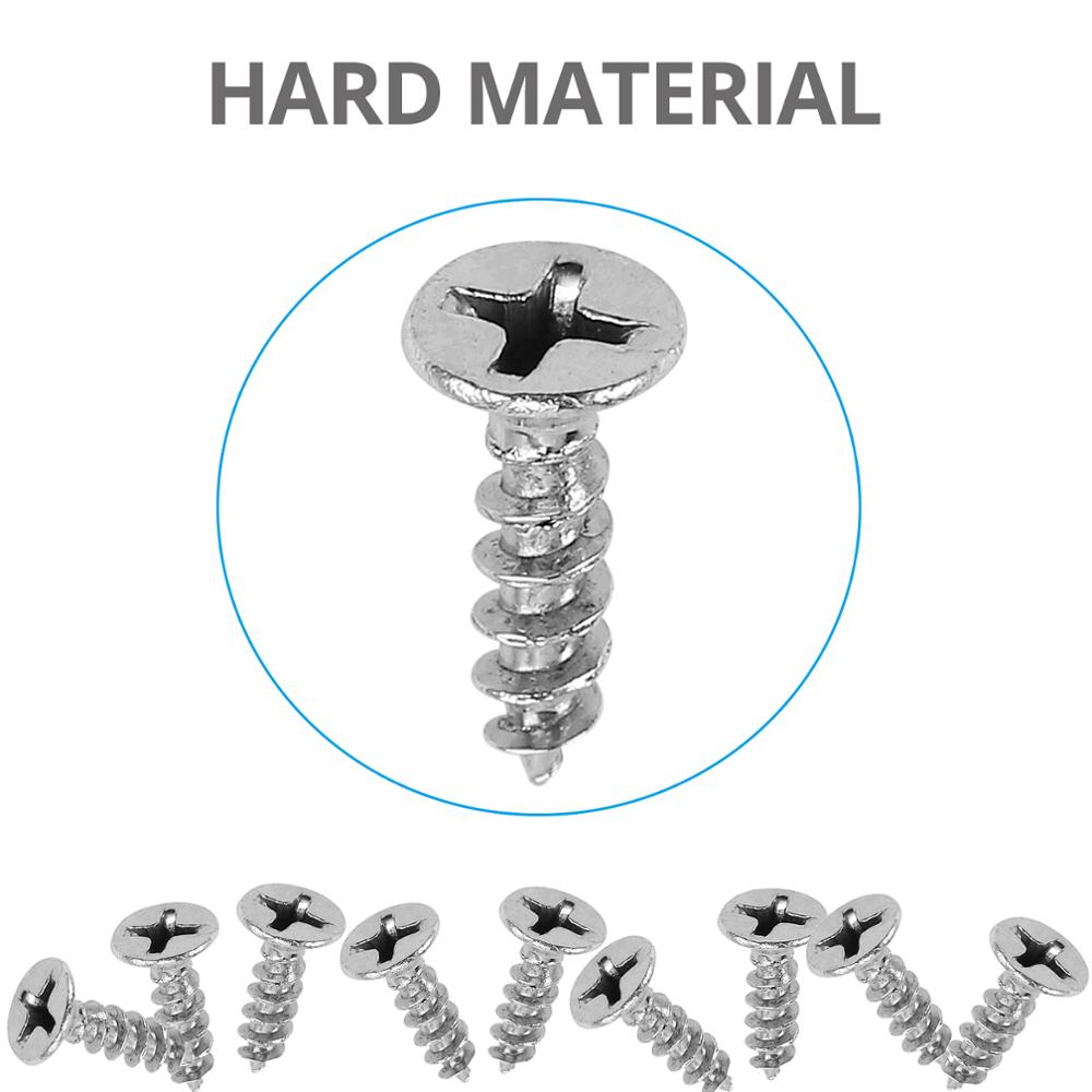 Proster 40Pcs Flat Straight Corner Joining Plates Brace Plate Connector Repair Bracket with Fixing Screw for Window Bed Hardware