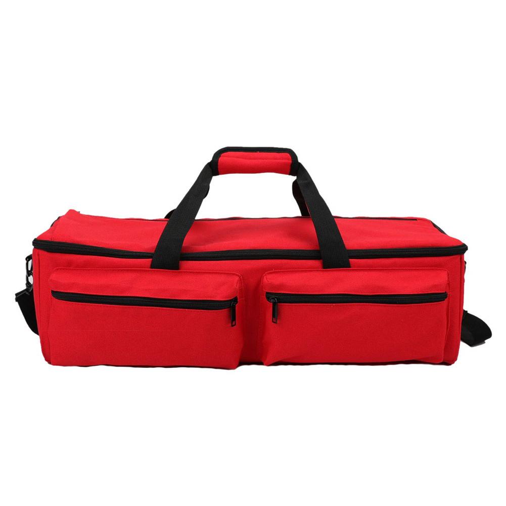 Tool Carrying Case For Cutting Machine Supplies Travel Bag Compatible With Cricut Explore Air 2 Cricut Maker Silhouette CAMEO3,: red
