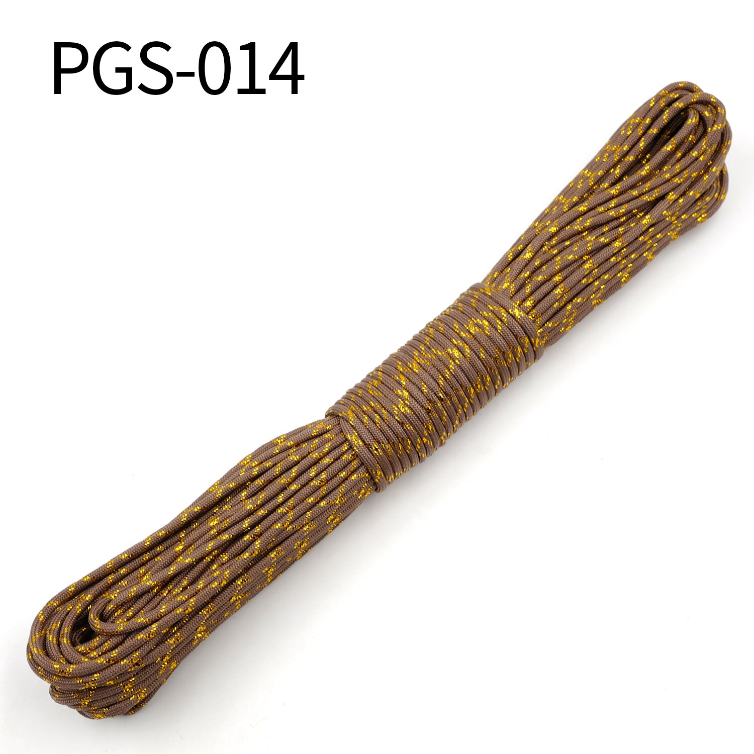 YOUGLE Metallic 550 Paracord Parachute Cord Lanyard with Sparkle Glitter Tracers for Wrap Decoration DIY Crafting: PGS-014