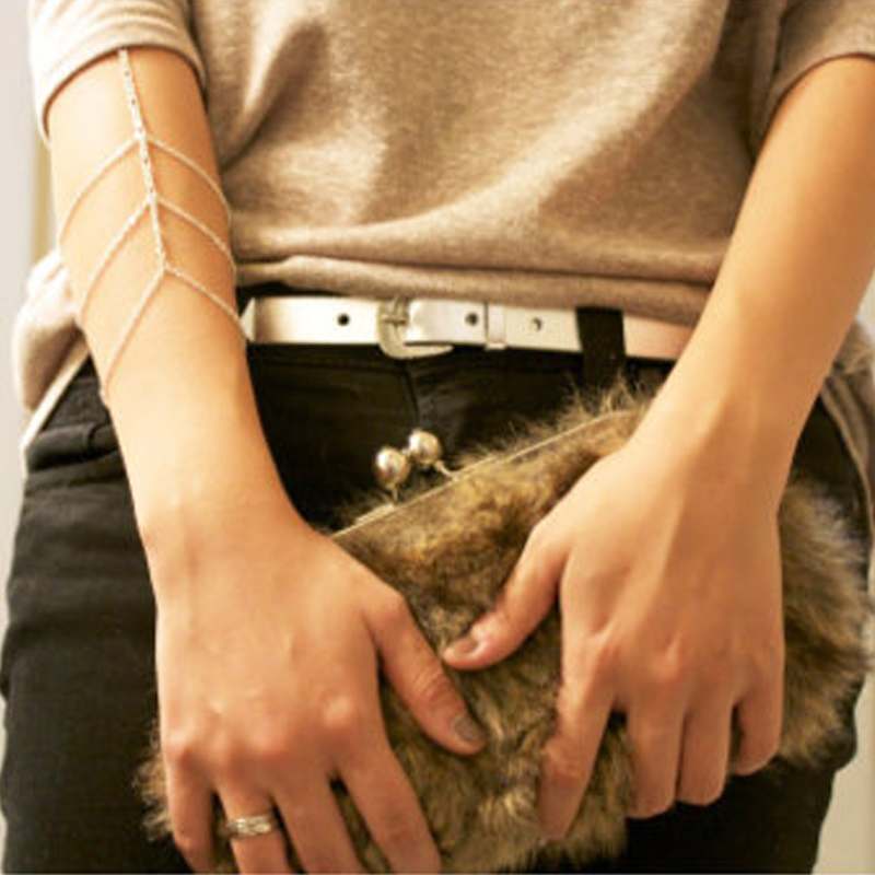 måke væpne slave sele skumring kjede øvre mansjett armbånd armbånd armbånd armbånd smykkefri