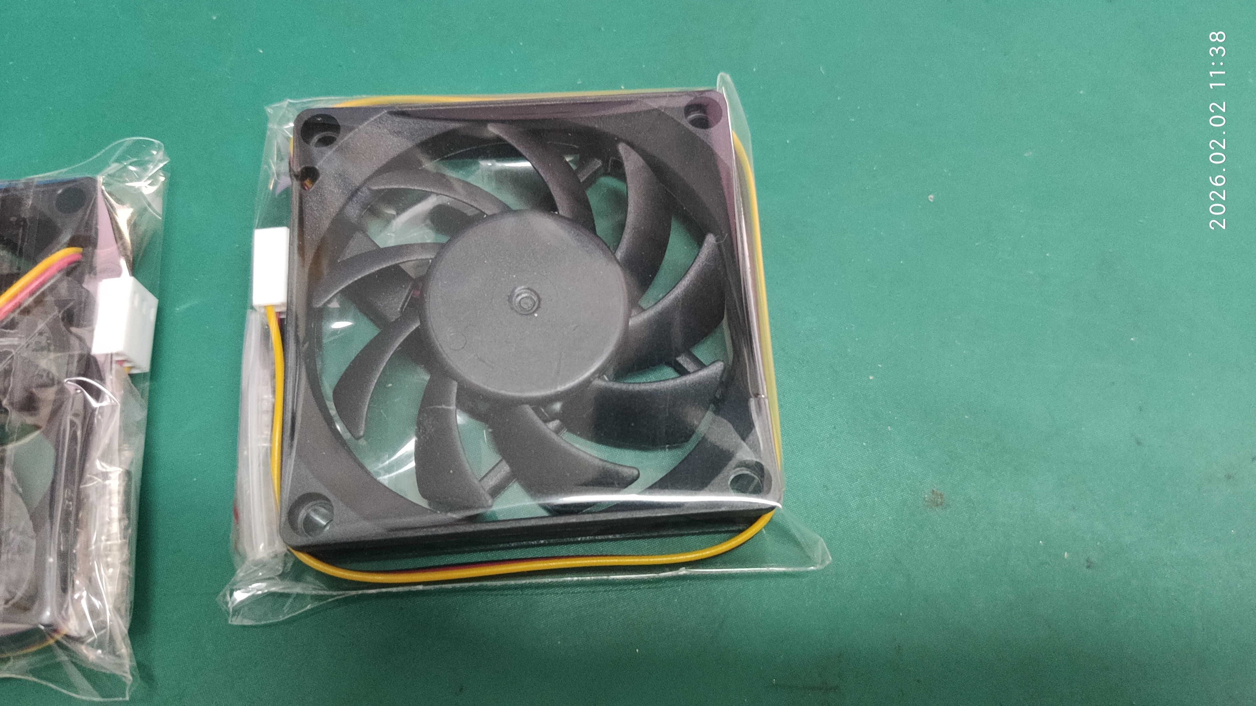 70mm, 7cm fan, 7015 fan, super silent, for power supply, for computer Case cooler, XinLi Black7015