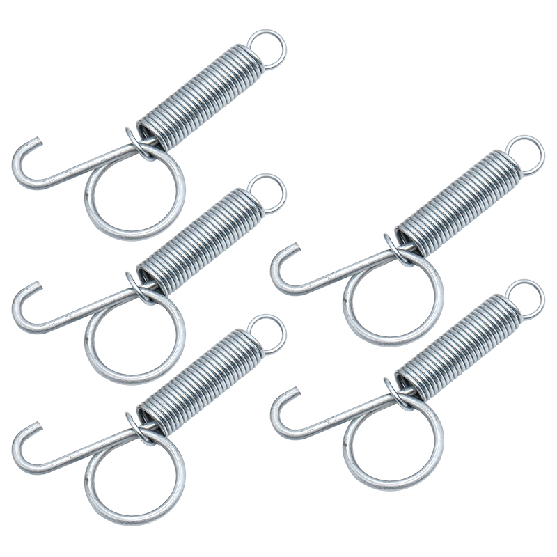 Kip Kwartel Konijn Duivenkooi Deur Metalen veerhaak Multifunctionele bevestiging Trekveer voor pluimveehouderij 1 st