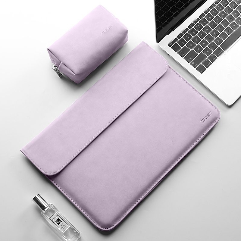 Laptop Sleeve bag Cases For Macbook Pro Air 13.3 M1 M2 13.6 11 14 16 15 XiaoMi 15.6 Notebook Cover HP Matebook Shell Accessories: < 12" / PURPLE