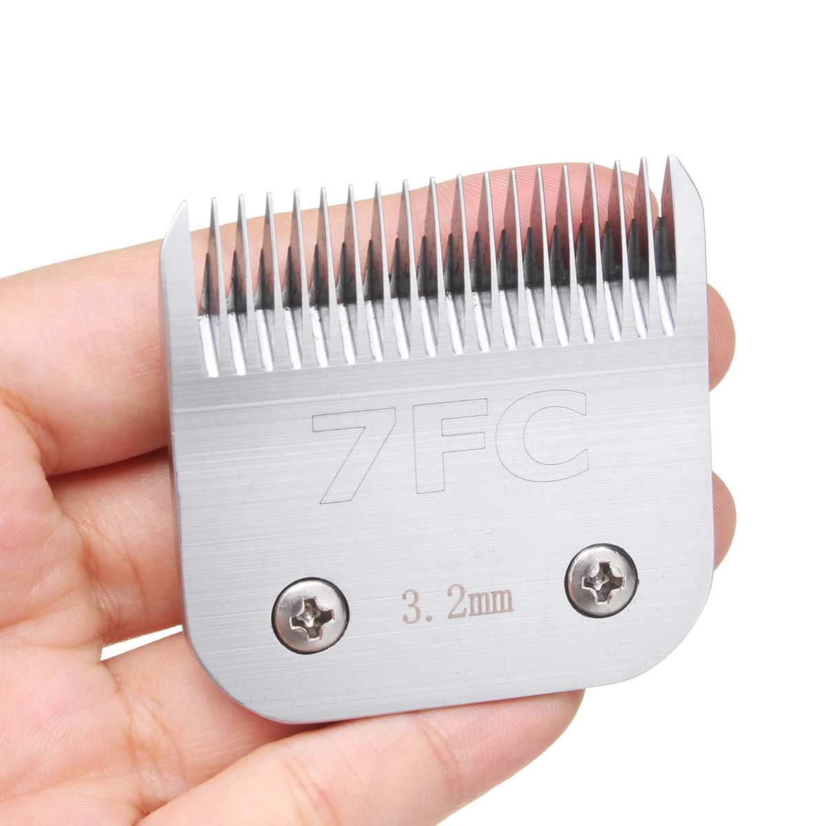 Pet Clipper 3.2mm #7FC Detachable Dog Clipper Blade Head Grooming For Andis 64121 Carbon Tool Steel