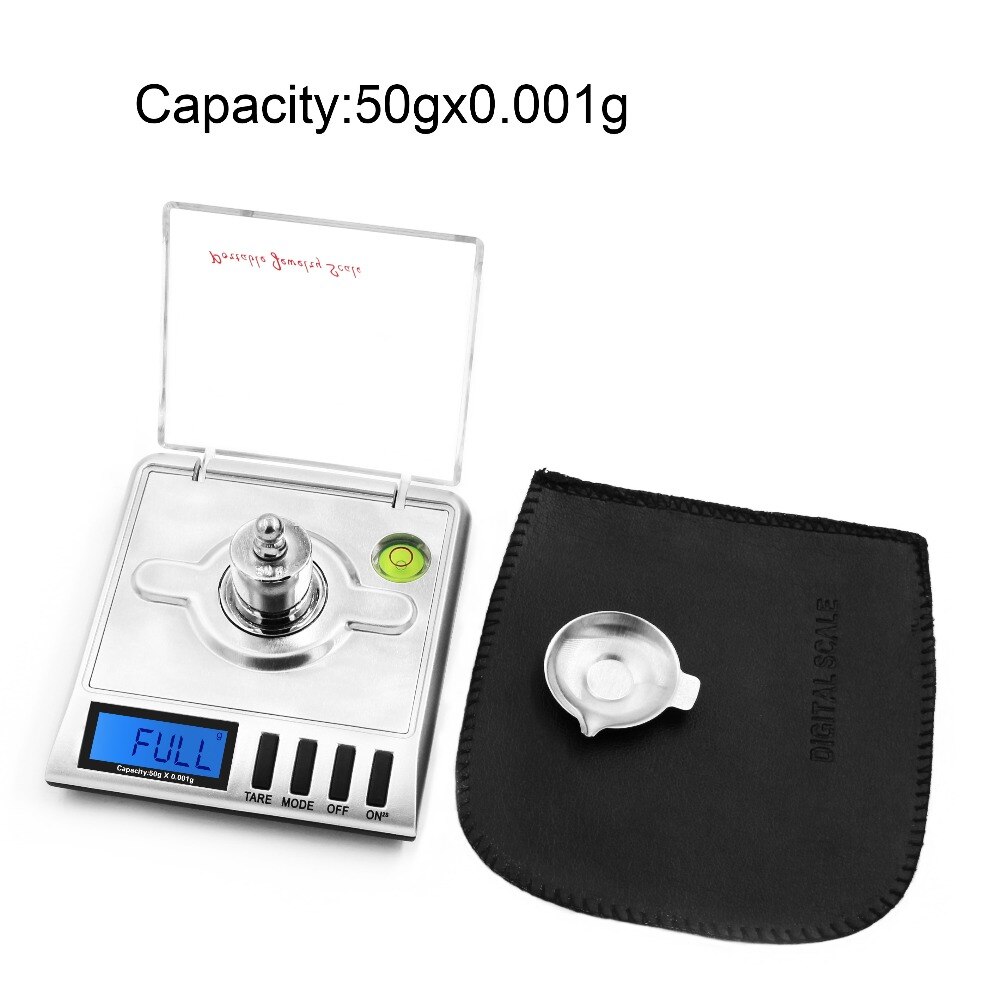 Mini High Accuracy 0.001 Reloading Powder Grain Ounce Jewelry Lab Balance Weight Kitchen Jewelry Electronic Digital Pocket Scale
