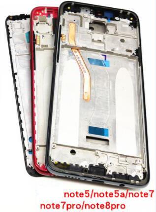For Xiaomi Redmi note 5 5a note 6 note 7 8 pro Middle Frame LCD Supporting Frame Plate Housing Bezel Faceplate Bezel Repair