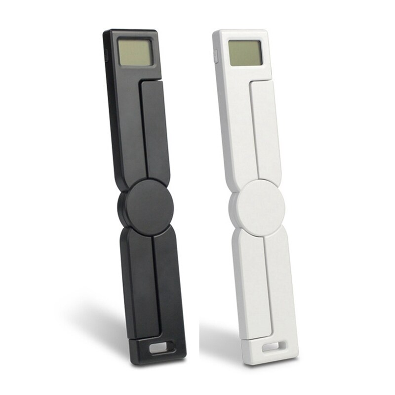 2 Pcs Mini Folding Digital Food Scale Home Food Weighing Coffee Scale Digital LED Display Accessories, Black &amp; White: Default Title