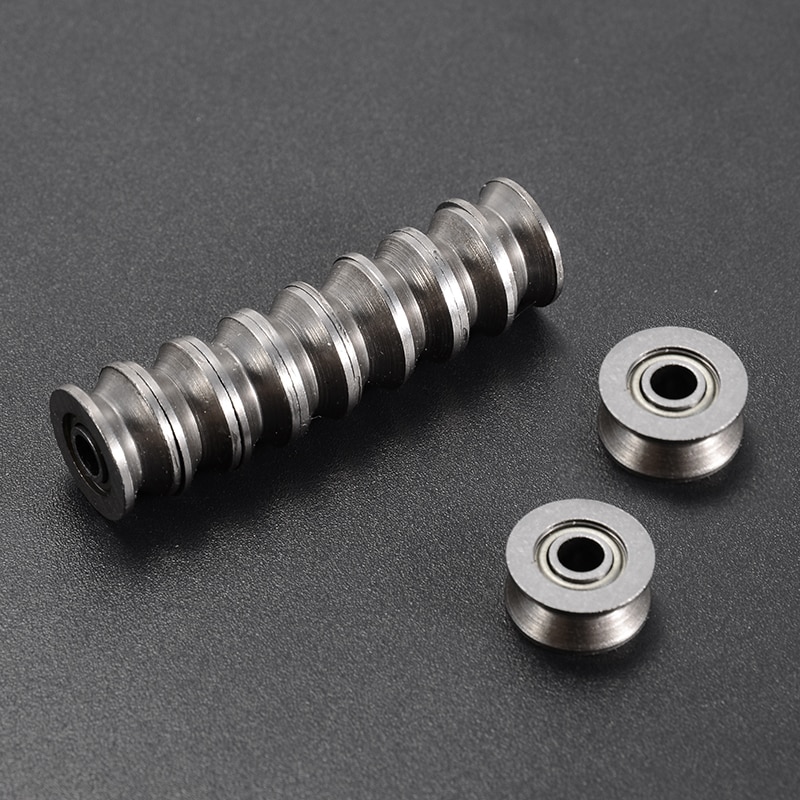 10 stk/ mini v rille kugleleje kulstofstål 624vv kugleskive leje hardware aksler 4 x 13 x 6mm til lav hastighed belastning applikation