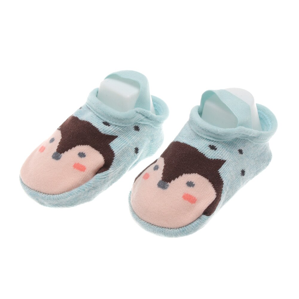 1 paire de chaussures mignonnes pour bébés tout-petits | Chaussettes de sol antidérapantes en coton, chaussons de premiers marcheurs, chaussons confortables pour garçons et filles: Bleu / M 1-3years