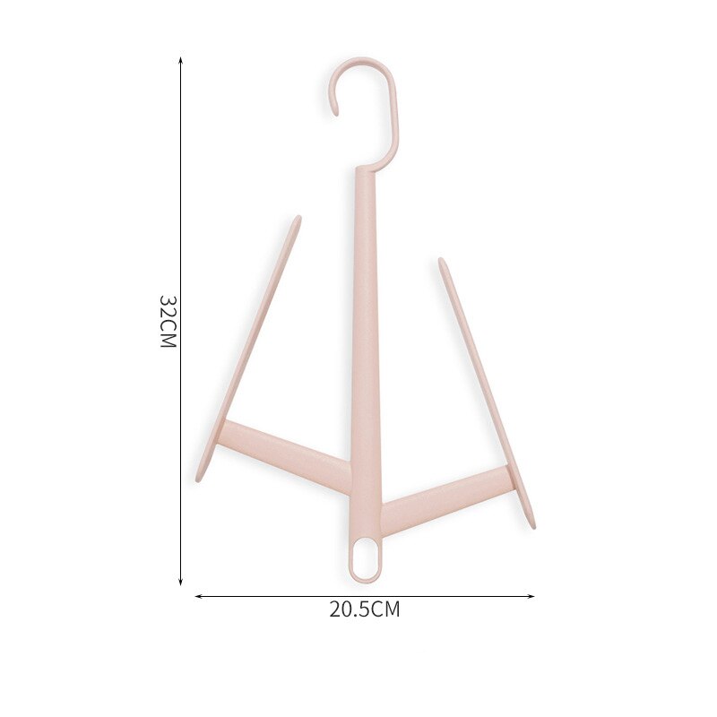 2 Hooks Shoes Drying Rack Shoes Hanging Storage Shelf Drying Rack Shoe Rack Stand Hanger JJJJT268: pink
