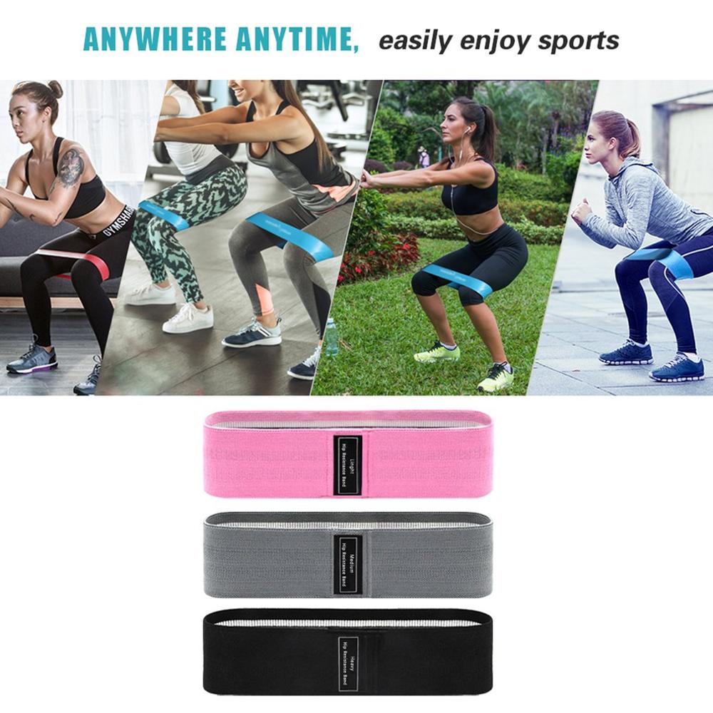 Weerstand Bands 3 Stuk Set Fitness Rubber Band Expander Elastiekjes Voor Fitness Oefening Band Thuis Workout Fitness Apparatuur