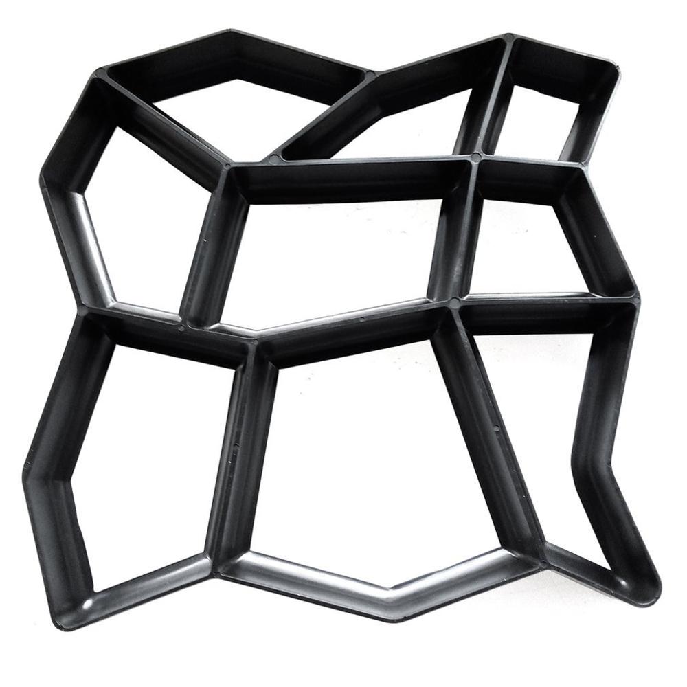 Garden Paving Molds Jardin DIY Plastic Walk Road Path Maker Jardineria Garden Paving Stone Concrete Mould для сада и огорода: model 4