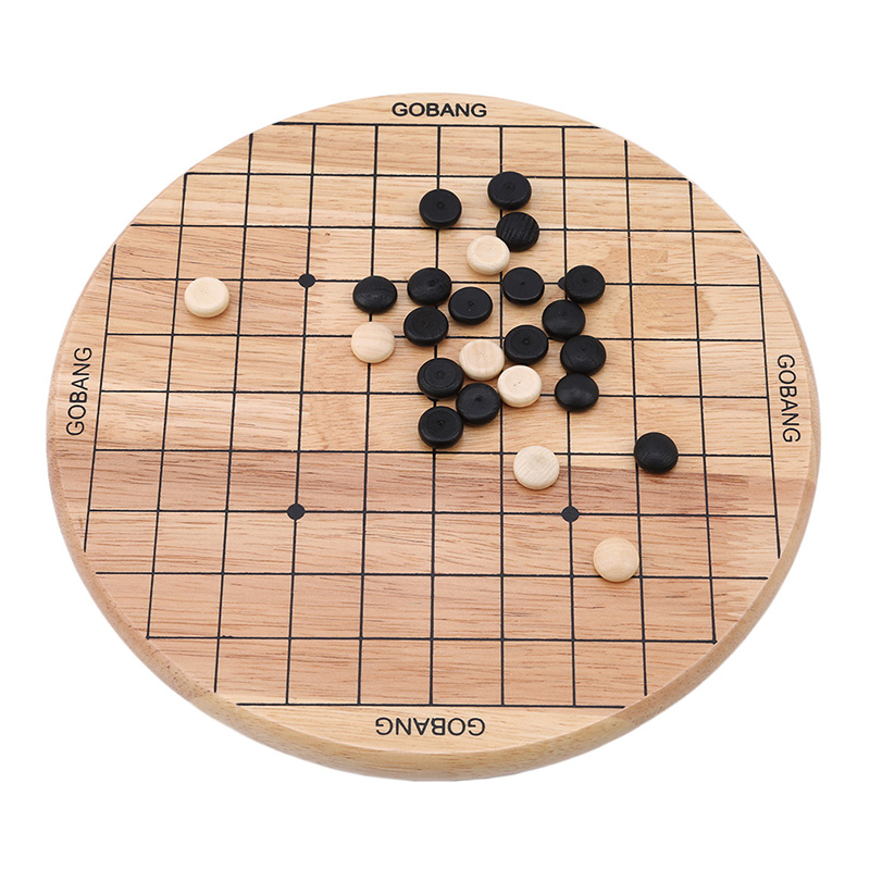 Chinese children's Checkers Game Portable Development Intelligent Education Wooden Toys Puzzle Chess Toys For Children