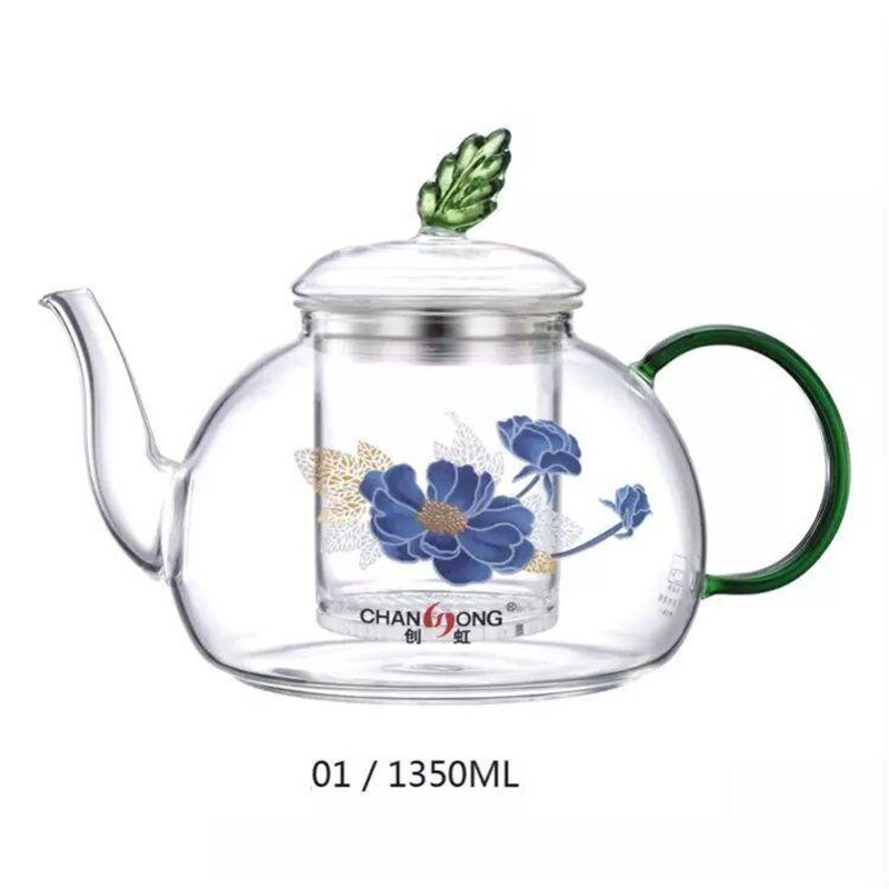 Wärme beständig glas Spezielle topf kochen Tee gewidmet Herde glas topf wasserkocher Dampf Tee topf Kochen Tee Ware