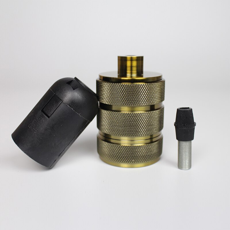 Vintage aluminium E27 fitting lamphouder Edison Base lamphouder Vintage 5-kleuren Socket Loft industriële hanglamp stijl