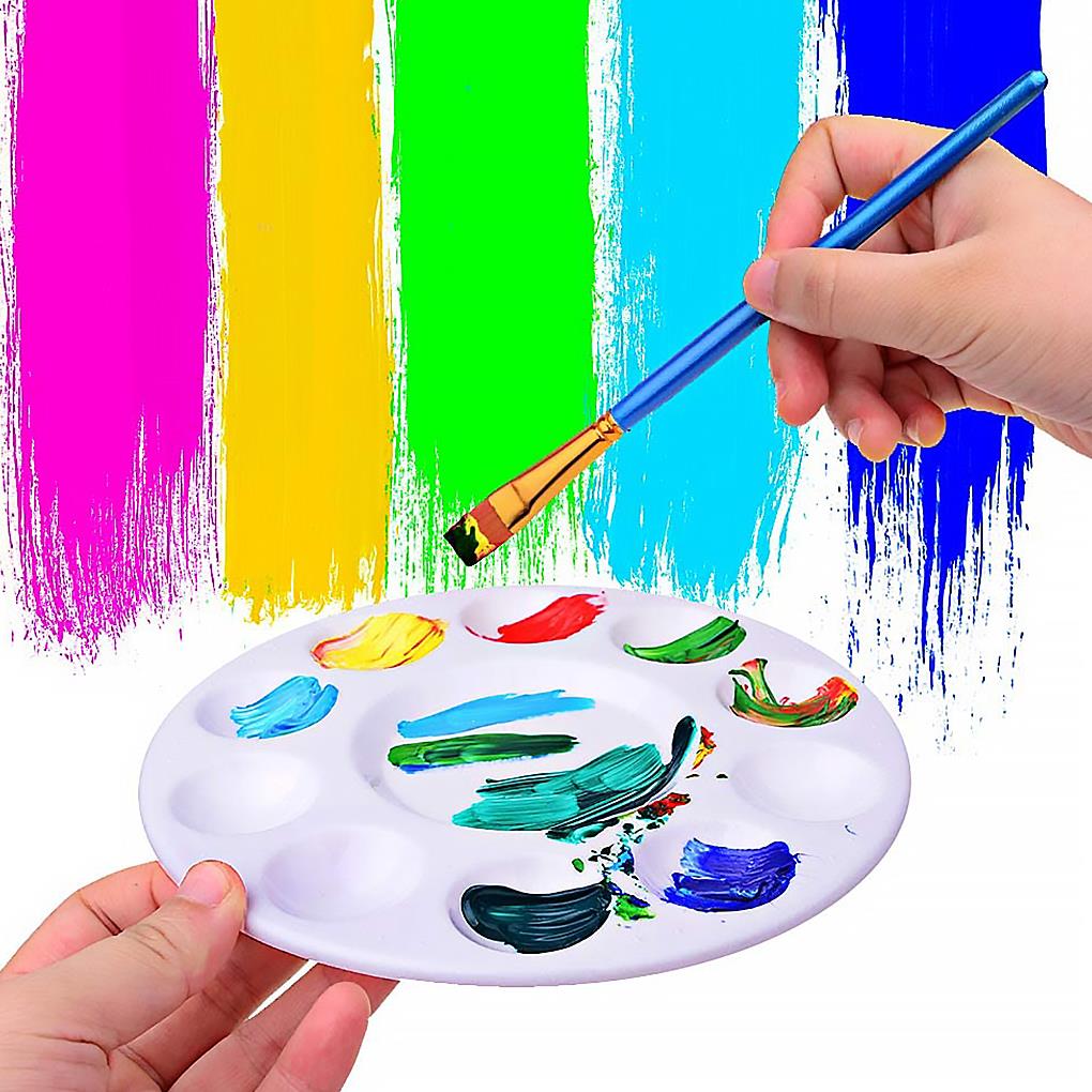 26 Pcs/set Painting Brush Palette Set Artist Students Watercolor Acrylic Oil Painting Brush Tool Kit