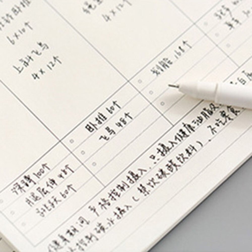 Simple Desktop Schedule Tearable Month Plan Note Book Work Efficiency Summary Plan Memo Pad