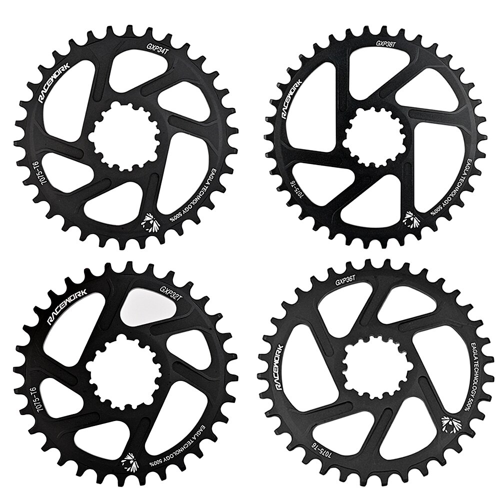 RACEWORK Mountain Bike Crankset 170/175mm MTB GXP Crank 32T 34T 36T 38T Chainring Bicycle Crankset For SRAM XX1 XO1 X1 GX XO X9