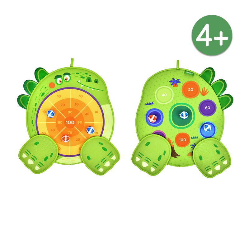 Mideer Kinderen Gooien Spel Digitale Bediening Sport Pitching Speelgoed Sucker Kleverige Klittenband Bal Ouder-kind Interactie Kids 4Y +: Licht Groen