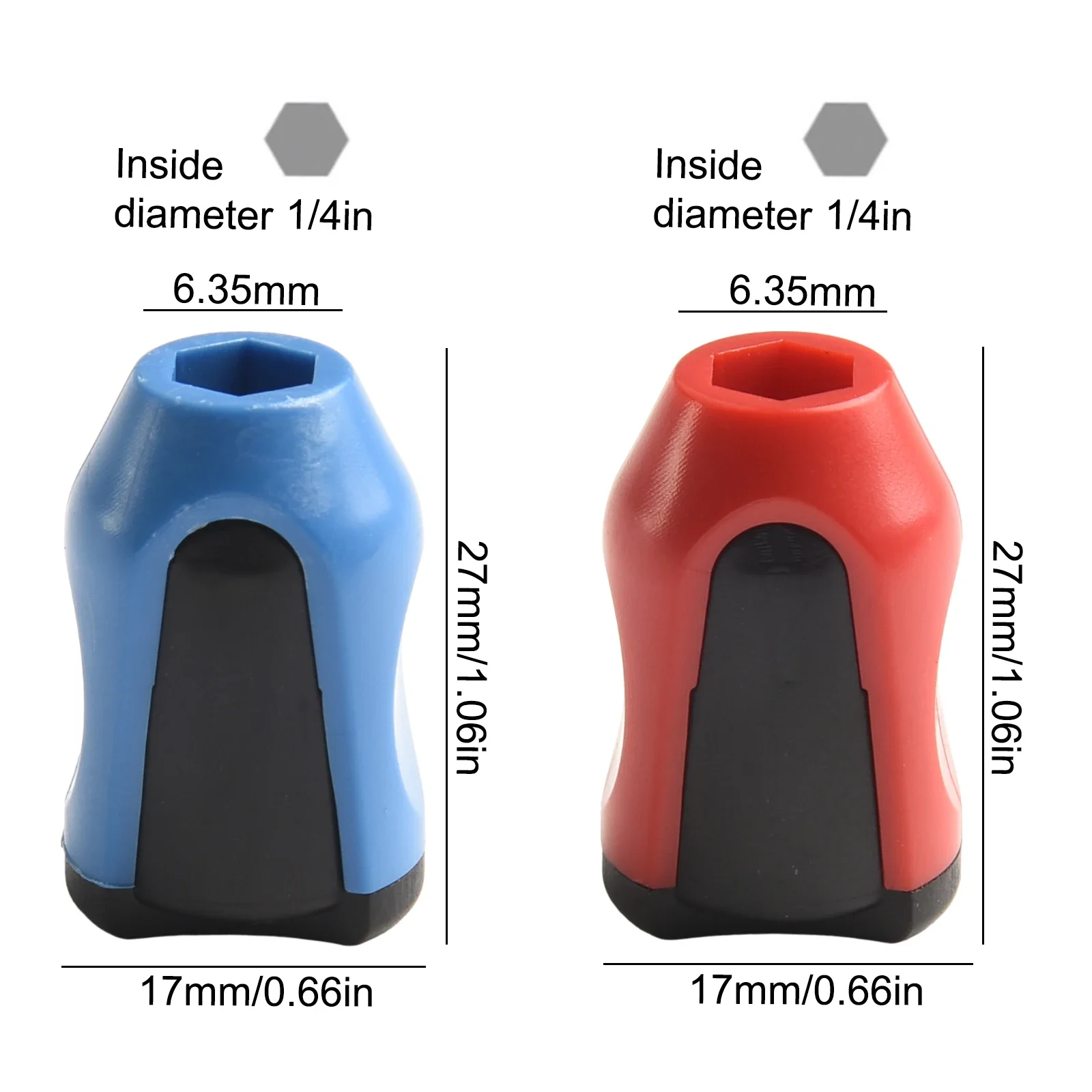 Magnetic Ring Drill Bit Magnet Powerful Ring Strong Magnetizer Electric Screwdriver Bits For Hand Tool Shank Screw Driver: grey