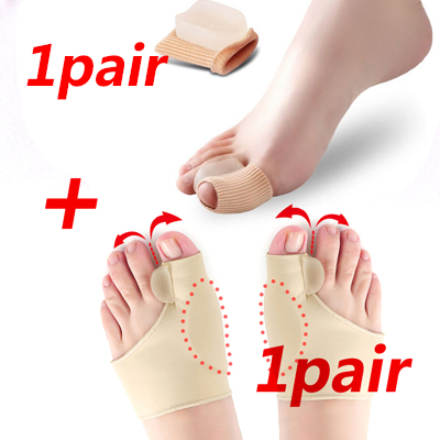 Hallux Valgus Ballen Korrektor Orthopädische Fuß Werkzeuge Knochen Daumen Erzähler Klammer Pedikübetreffend Socken Fuß Zehe Separatoren Bahre: 2Paar Stil 14