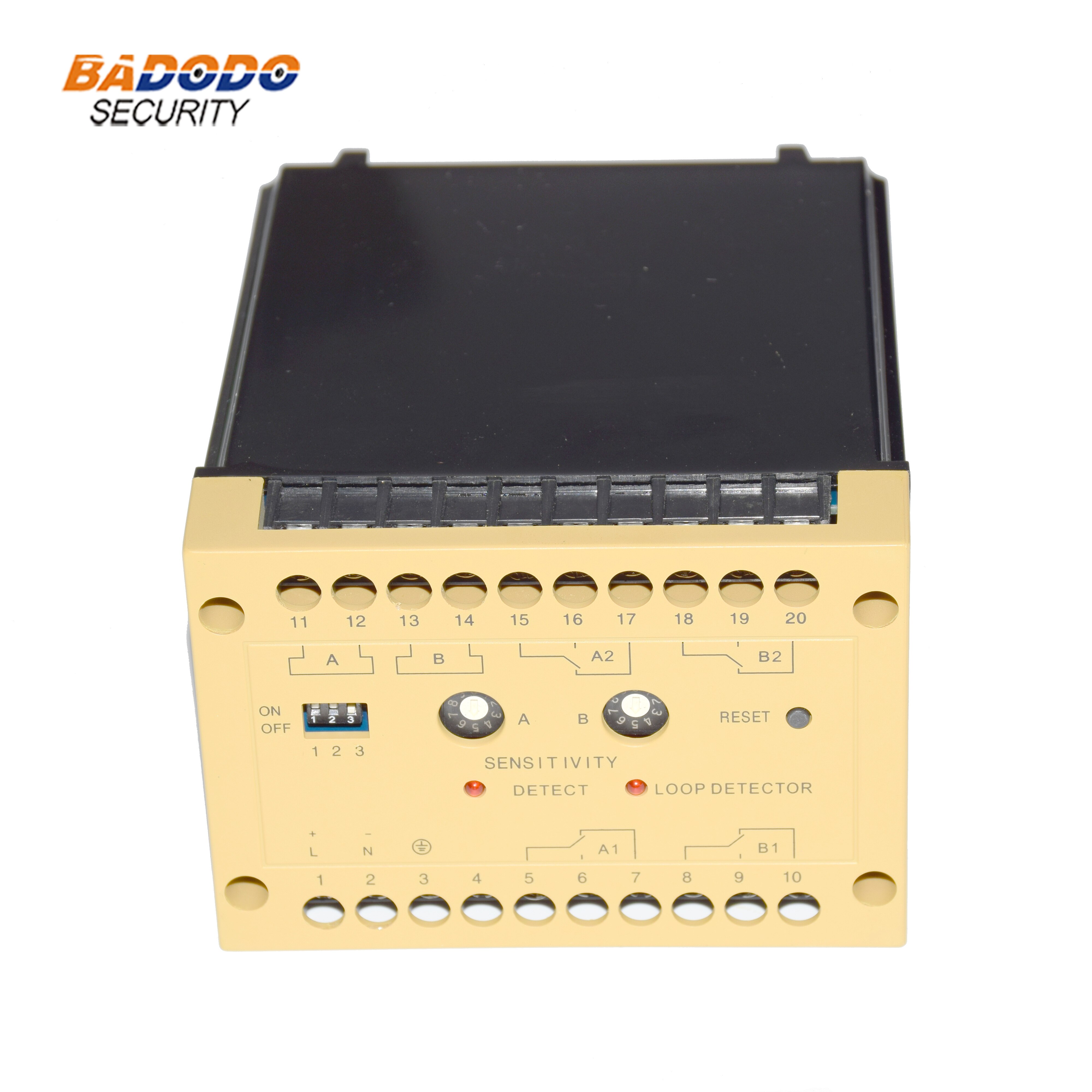 AC110V 220V 2 Relay Output 2 Channel Loop Vehicle Detector DLD-600