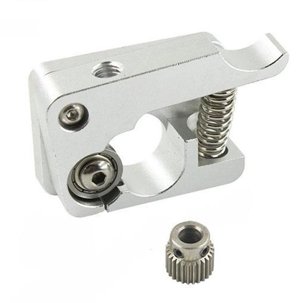 Extrusora directa remota MK10, piezas de impresora 3D, extrusoras Bowden de bloque de aluminio, filamento de 1,75mm, brazo derecho izquierdo