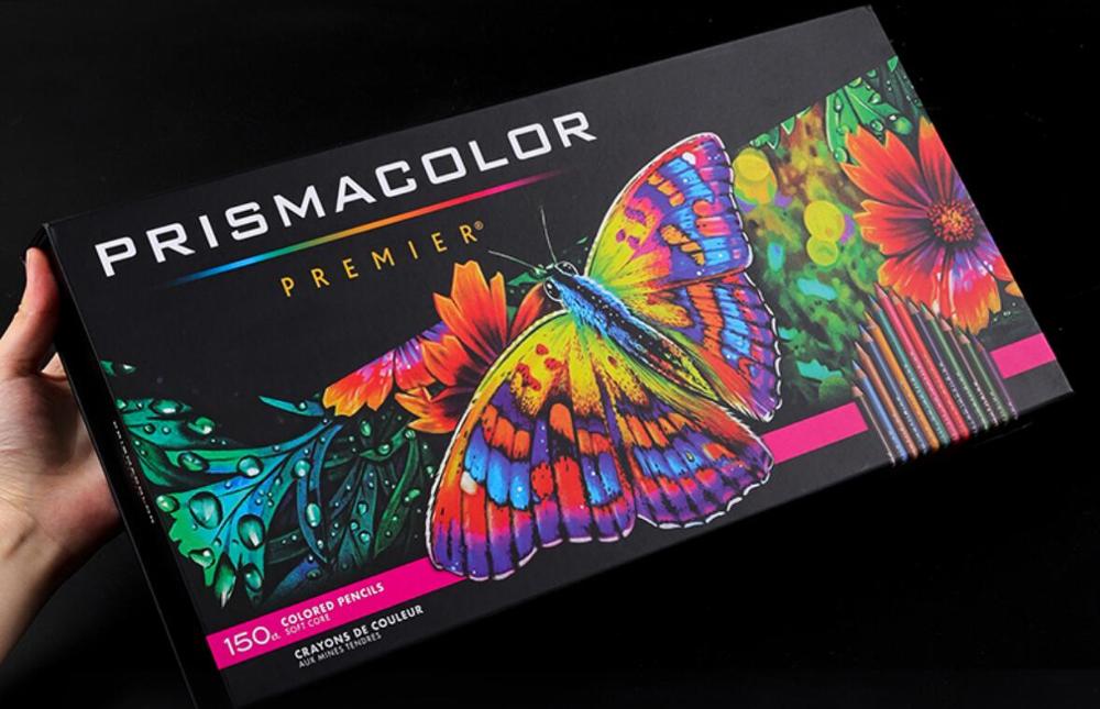 24 48 72 150 Color USA Sanford Prismacolor Premier Oil Color Pencils Soft Watercolor Pencil School Drawing Sketch Art Supplies
