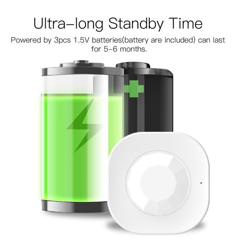 Tuya WiFi PIR Sensor Motion Sensor Wireless Infrared Detector Security Burglar Alarm Sensor Smart Life APP Control USB Infrared