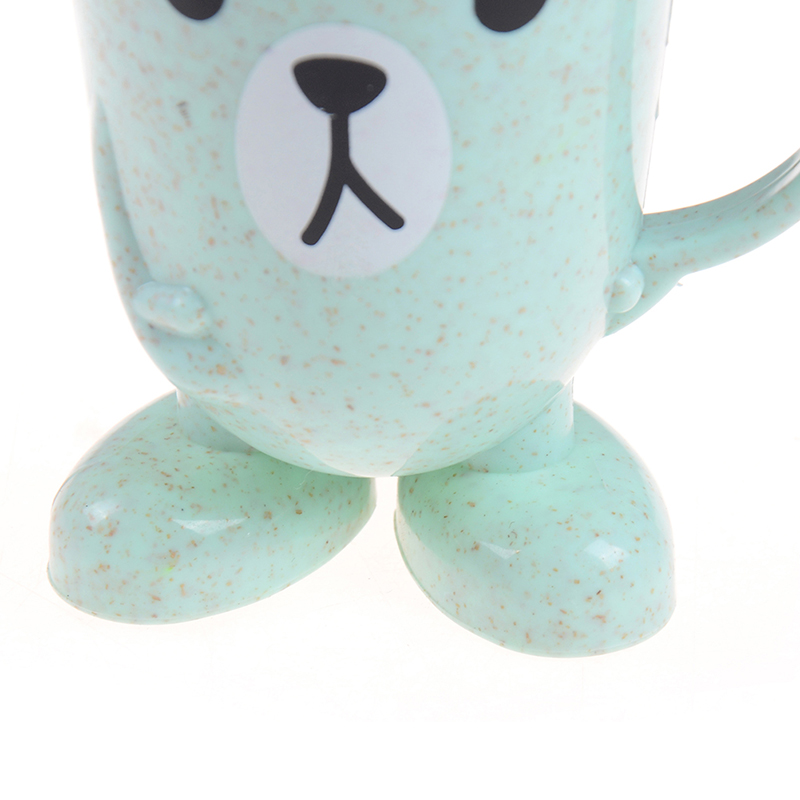 Karikatur Baby Waschen Tasse Wasser Tassen freundlicher Baby Bambus Zahnbürste Tasse Baby Ausbildung Tassen für freundlicher Lernen Trinken Fütterung Flaschen